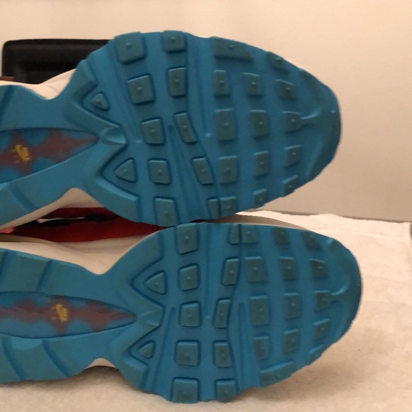 NIKE AIR MAX 96 GS RUNNING SNEAKERS MENS-BOYS SIZE 6Y WOMENS SIZE 8 - Picture 15 of 16